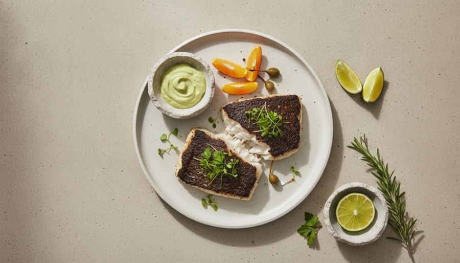 Blackened Cod
