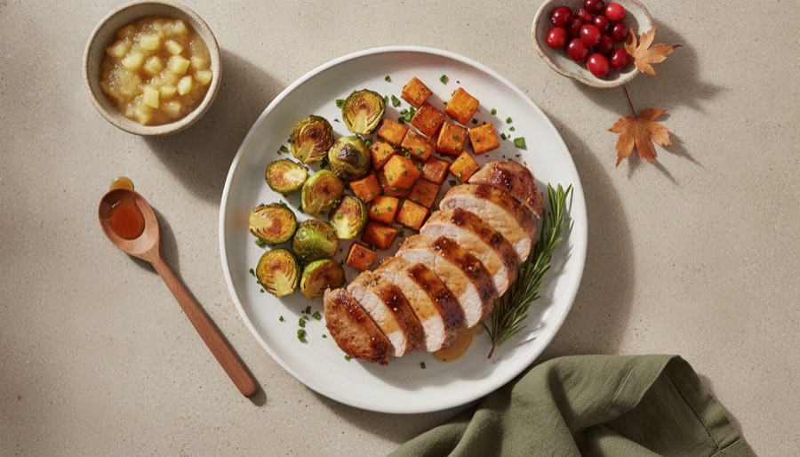 Maple Glazed Pork Tenderloin