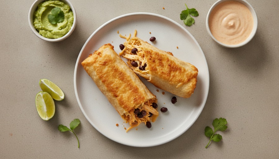 Chicken Chimichangas