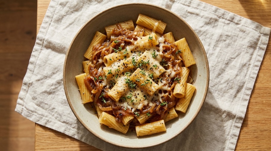One-Pot French Onion Pasta