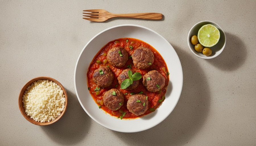 Algerian Kefta (Meatballs)