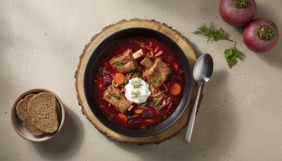 Pork Rib Bortsch