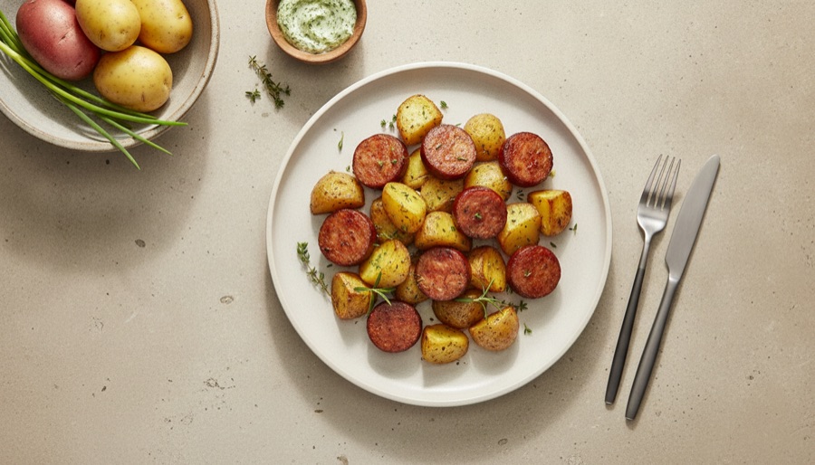 Smoked Sausage and Potatoes