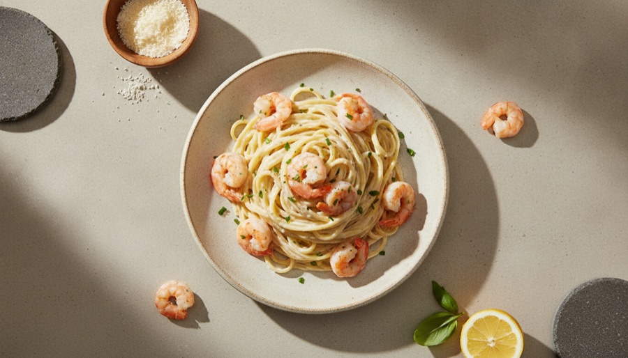Shrimp Alfredo