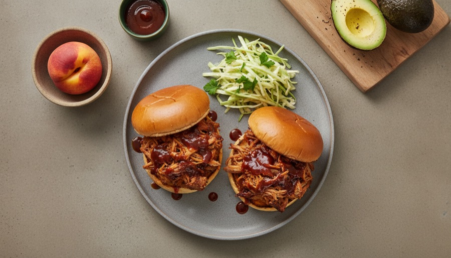 BBQ Pulled Pork Sandwiches
