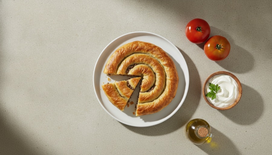Burek (Beef and Onion)